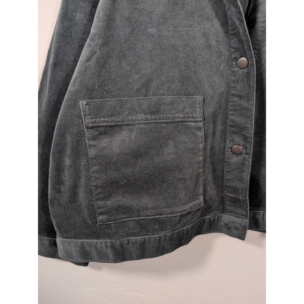 NWT $218 Eileen Fisher Woodland Classic Collar Velvet Jacket XL - Picture 4 of 14